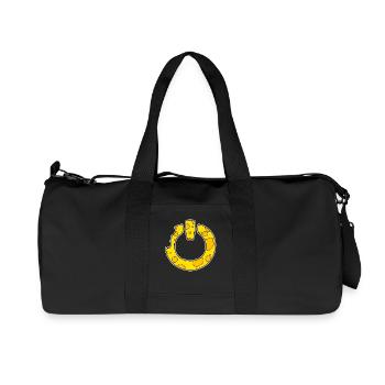 On Off Power On - Recycled Canvas Sports Bag by Stanley/Stella - black - Front