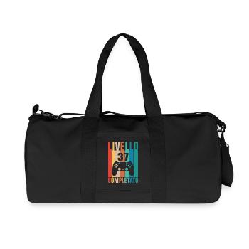 Stufe 37 - Recycelte Canvas-Sporttasche von Stanley/Stella - Schwarz - Vorne