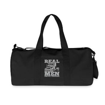 LKW Trucker - Recycelte Canvas-Sporttasche von Stanley/Stella - Schwarz - Vorne