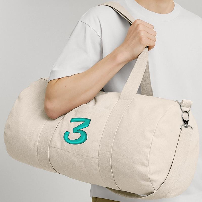 3 - Three - Third Recycled Canvas Sports Bag by Stanley/Stella