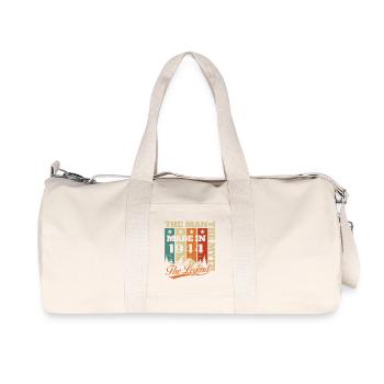 1944 Vintage Retro Birthday Gift - Recycled Canvas Sports Bag by Stanley/Stella - natural - Front