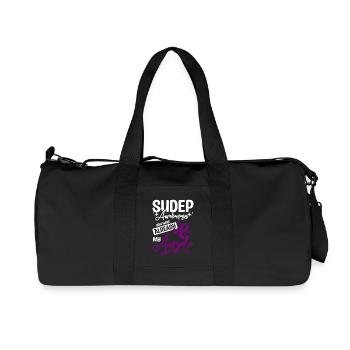 SUDEP awareness you were already my angele - Recycelte Canvas-Sporttasche von Stanley/Stella - Schwarz - Vorne