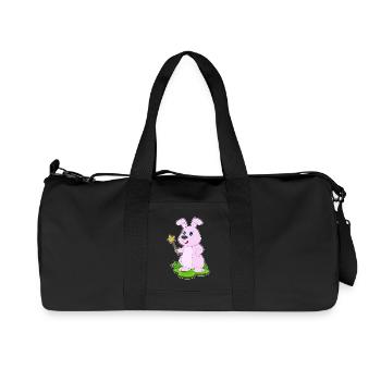 Bunny Wizard Wand - Recycled Canvas Sports Bag by Stanley/Stella - black - Front