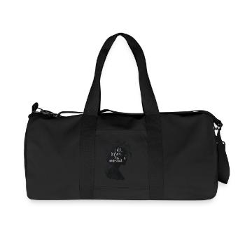 Pflanzenflüsterer Verstehen & Sprechen - Recycelte Canvas-Sporttasche von Stanley/Stella - Schwarz - Vorne