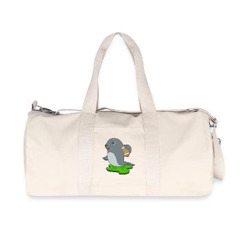 Seal Sports de football américain - Sac de sport en toile recyclée Stanley/Stella - blanc naturel - Devant