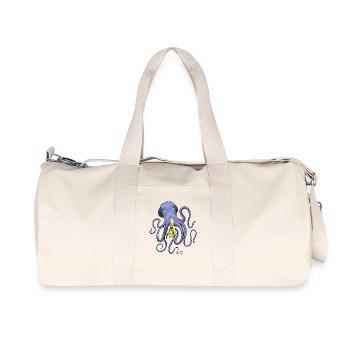 Poulpe Banane - Sac de sport en toile recyclée Stanley/Stella - blanc naturel - Devant