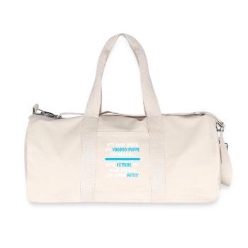 Wer Auch Immer Die Voodoo-Puppe Hat Lustig Spruch - Recycelte Canvas-Sporttasche von Stanley/Stella - Naturweiß - Vorne