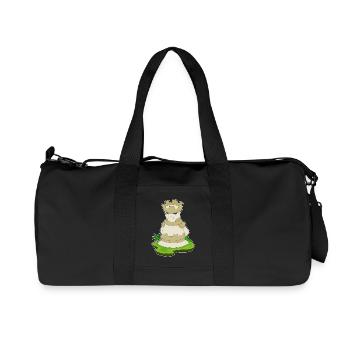 Chess Piece Tower Chess - Recycled Canvas Sports Bag by Stanley/Stella - black - Front