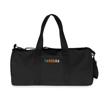 Capoeira - Sac de sport en toile recyclée Stanley/Stella - noir - Devant