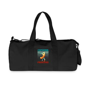 Capoeira Princesse - Sac de sport en toile recyclée Stanley/Stella - noir - Devant