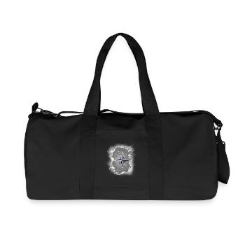 Seagulls Seagull Compass Maritime - Recycled Canvas Sports Bag by Stanley/Stella - black - Front