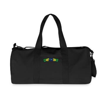 Capoeira - Sac de sport en toile recyclée Stanley/Stella - noir - Devant