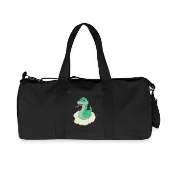 Snake Clouds - Recycled Canvas Sports Bag by Stanley/Stella - black - Front