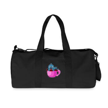 Tasse à café Dolphin - Sac de sport en toile recyclée Stanley/Stella - noir - Devant