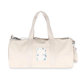I pay taxes! I don't donate. - Recycled Canvas Sports Bag by Stanley/Stella - natural - Front