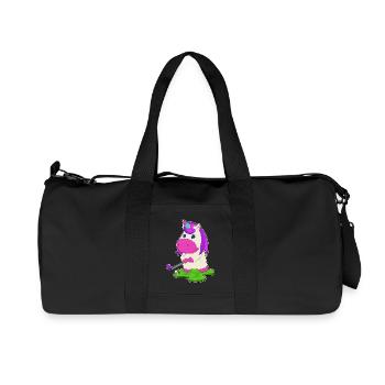 Unicorn Golf Golf Clubs - Sac de sport en toile recyclée Stanley/Stella - noir - Devant