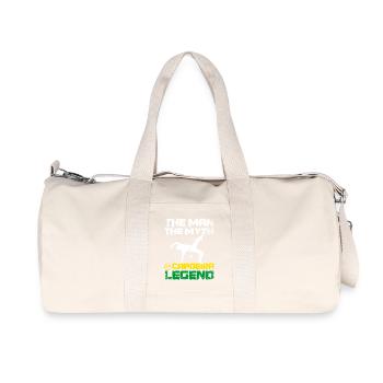 L’homme, le mythe, la légende de la Capoeira - Sac de sport en toile recyclée Stanley/Stella - blanc naturel - Devant