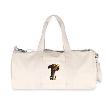 Greyhound Mommy Hunde Mama Muttertag Mom Windhund - Recycelte Canvas-Sporttasche von Stanley/Stella - Naturweiß - Vorne