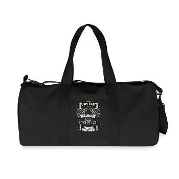 Conseiller fiscal Idée de cadeau drôle de dicton - Sac de sport en toile recyclée Stanley/Stella - noir - Devant