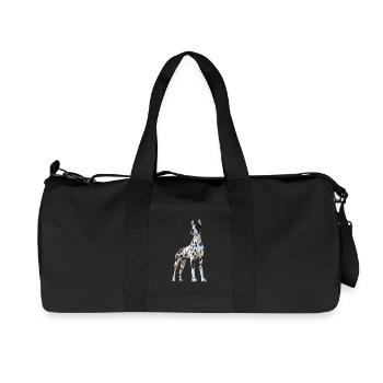 Great Dane Hatz Male Saupacker Great Dane - Recycled Canvas Sports Bag by Stanley/Stella - black - Front