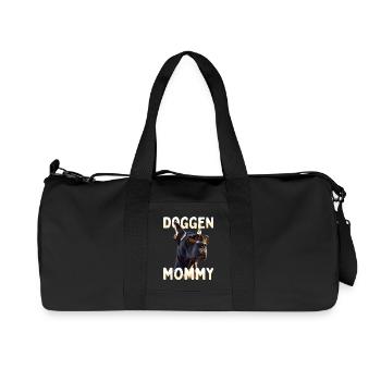 Great Dane Mom Mom Mother's Day Great Dane Mommy - Recycled Canvas Sports Bag by Stanley/Stella - black - Front