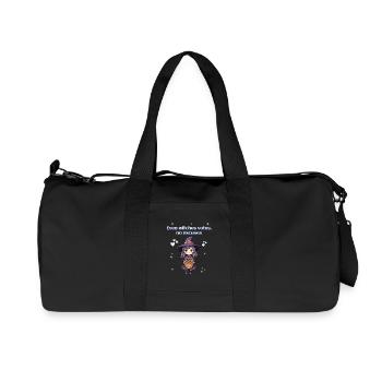 Even witches votes, no excuses - Recycled Canvas Sports Bag by Stanley/Stella - black - Front