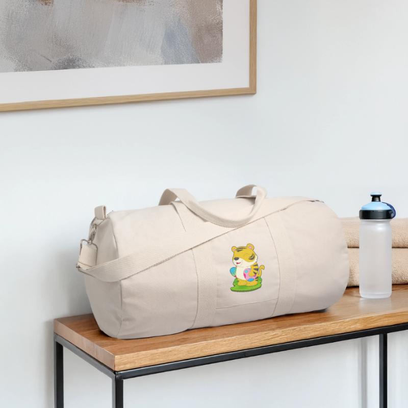 Tiger Easter Easter Eggs Recycled Canvas Sports Bag by Stanley/Stella