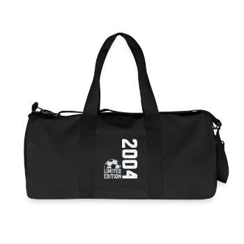 20th Anniversary 2004 Limited Edition Football - Recycled Canvas Sports Bag by Stanley/Stella - black - Front