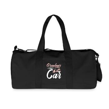 Fête des mères Golf voiturette de golf Mamies autre voiture - Sac de sport en toile recyclée Stanley/Stella - noir - Devant