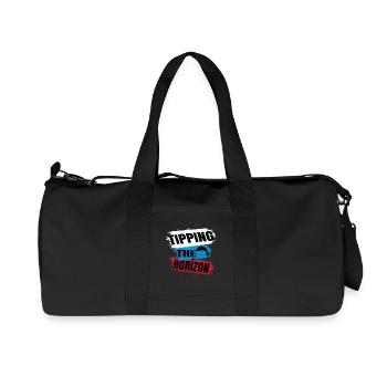 Tipping the Horizon – Paragliding Adventure - Recycled Canvas Sports Bag by Stanley/Stella - black - Front