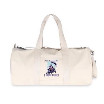 Volez haut, vivez en liberté - Sac de sport en toile recyclée Stanley/Stella - blanc naturel - Devant