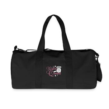 Femmes Padel Tennis Queen - Sac de sport en toile recyclée Stanley/Stella - noir - Devant