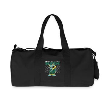 Avant que vous ne demandiez, NON ! - Dire clairement - Sac de sport en toile recyclée Stanley/Stella - noir - Devant