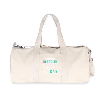 My favorite Mandolin player calls me dad - Recycled Canvas Sports Bag by Stanley/Stella - natural - Front