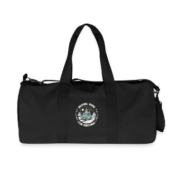Christmas Home Family Christmas Tree Winter Fun - Recycled Canvas Sports Bag by Stanley/Stella - black - Front