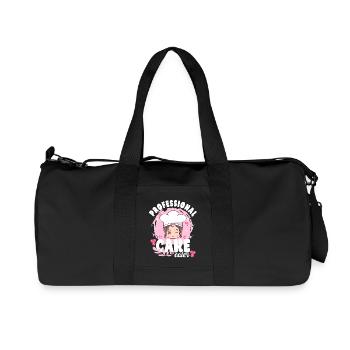 Pâtissier Amateur de Gâteau Professionnel Cadeau - Sac de sport en toile recyclée Stanley/Stella - noir - Devant
