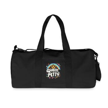 Queen Of Petty 5 - Recycelte Canvas-Sporttasche von Stanley/Stella - Schwarz - Vorne