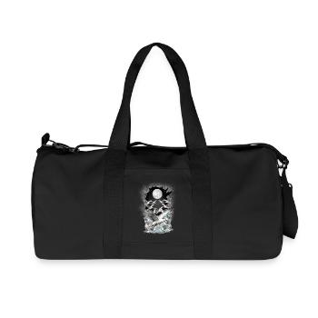 Seagulls Seagull Maritime - Recycled Canvas Sports Bag by Stanley/Stella - black - Front