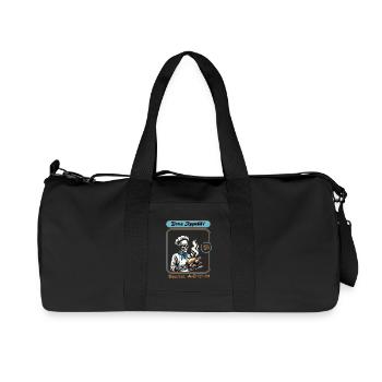 Skeleton Truthahn Koch - Recycelte Canvas-Sporttasche von Stanley/Stella - Schwarz - Vorne