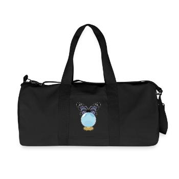 Butterfly Crystal Ball - Recycled Canvas Sports Bag by Stanley/Stella - black - Front