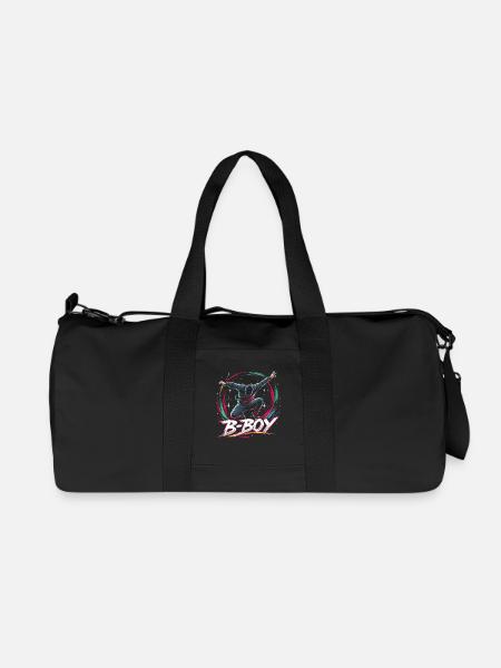 B-Boy Breakdance Breakdancer Urban Hip Hop - Recycelte Canvas-Sporttasche von Stanley/Stella - Schwarz