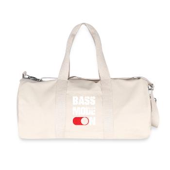 Mode basse sur drôle - Sac de sport en toile recyclée Stanley/Stella - blanc naturel - Devant