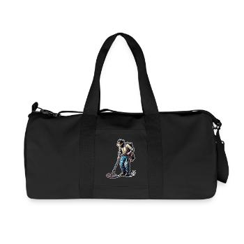 Probing Metal Detector - Recycled Canvas Sports Bag by Stanley/Stella - black - Front