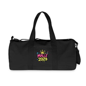 Malle 2025 Colorful Mallorca - Recycled Canvas Sports Bag by Stanley/Stella - black - Front