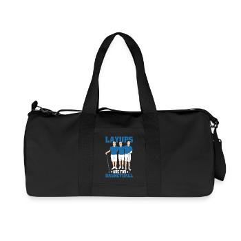 Layups Are For Basketball 6 - Recycelte Canvas-Sporttasche von Stanley/Stella - Schwarz - Vorne