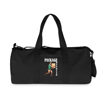 Package Handler 6 - Recycelte Canvas-Sporttasche von Stanley/Stella - Schwarz - Vorne
