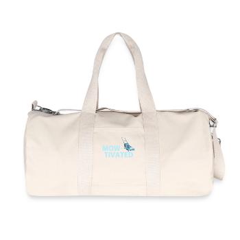 Tondeuse à gazon tondeuse pour les amoureux du jardin - Sac de sport en toile recyclée Stanley/Stella - blanc naturel - Devant