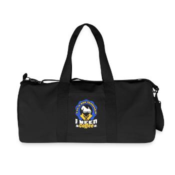I am A Dog Groomer I Need Coffee - Recycled Canvas Sports Bag by Stanley/Stella - black - Front