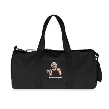 Physique amusante - Fitness et sports - Sac de sport en toile recyclée Stanley/Stella - noir - Devant