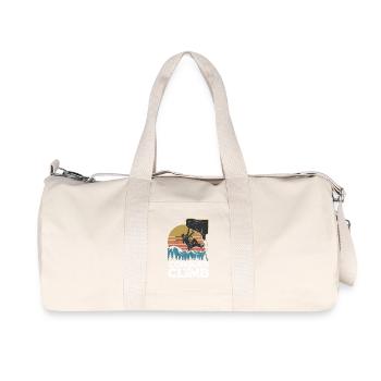 Conquer The Climb - Recycelte Canvas-Sporttasche von Stanley/Stella - Naturweiß - Vorne